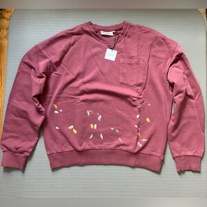 Profound NWT Chest-Pocket Painters Crewneck Sweatshirt Men’s Large